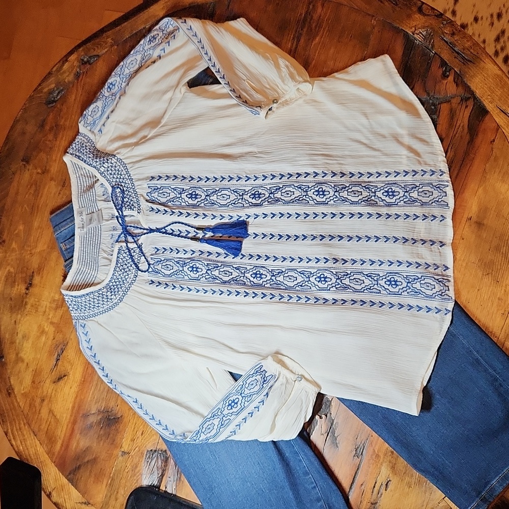 🎉Time For Me Boho Top - size S/M